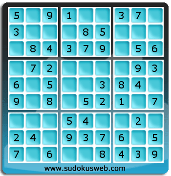 Sudoku de Niveau Très Facile Sudoku de Niveau Très Facile