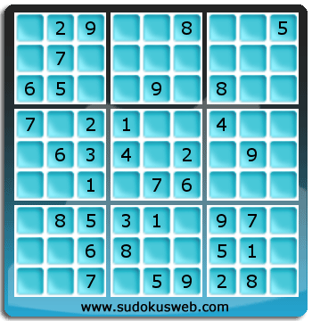 Sudoku von einfacher höhe