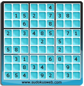 Sudoku von einfacher höhe