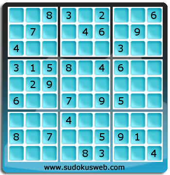 Sudoku von mittelmässiger höhe