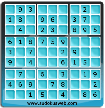 Sudoku von sehr einfacher höhe