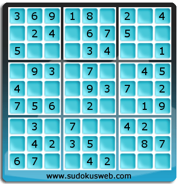 Sudoku de Niveau Très Facile