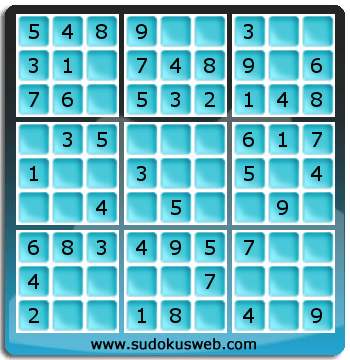 Sudoku von sehr einfacher höhe