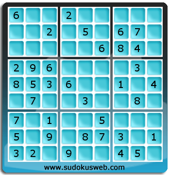 Sudoku de Niveau Facile Sudoku de Niveau Facile