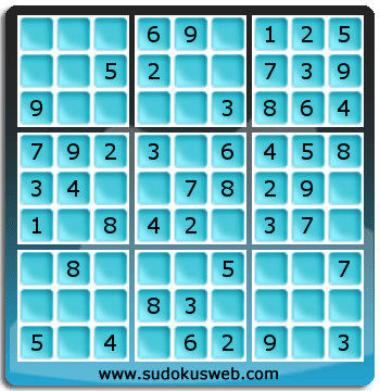 Sudoku von sehr einfacher höhe