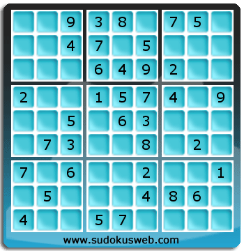 Sudoku von einfacher höhe