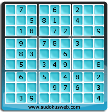 Sudoku von einfacher höhe