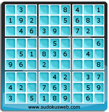 Sudoku de Nivel Muy Fácil