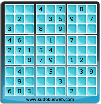 Sudoku von einfacher höhe