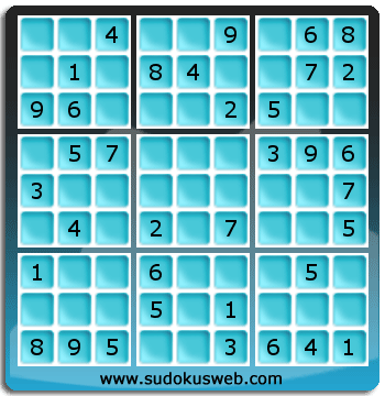 Sudoku von einfacher höhe