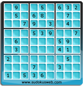 Sudoku von mittelmässiger höhe