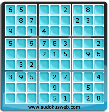 Sudoku de Niveau Facile Sudoku de Niveau Facile