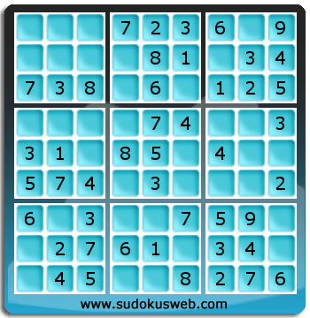 Sudoku de Nivel Muy Fácil