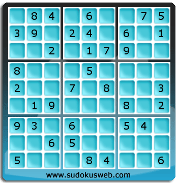 Sudoku von einfacher höhe