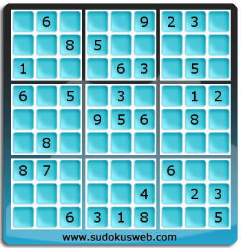 Sudoku von mittelmässiger höhe