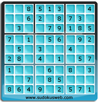 Sudoku de Niveau Très Facile