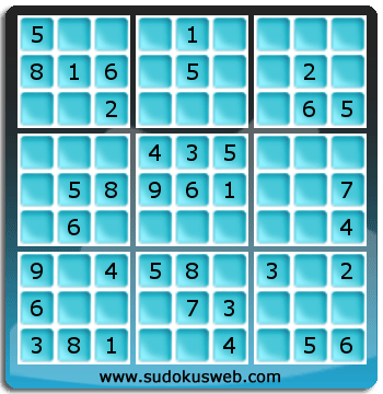 Sudoku de Niveau Facile Sudoku de Niveau Facile