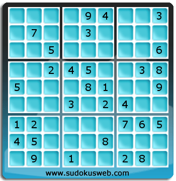 Sudoku de Niveau Moyen Sudoku de Niveau Moyen
