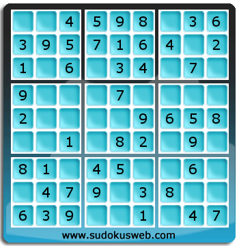 Nivel Muito Facil de Sudoku Nivel Muito Facil de Sudoku