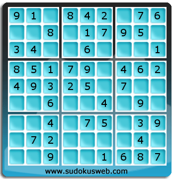 Sudoku von sehr einfacher höhe