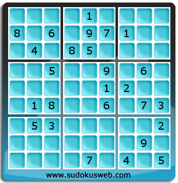 Sudoku von Fachmännischer höhe