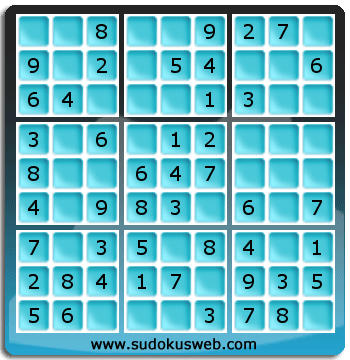 Nivel Muito Facil de Sudoku Nivel Muito Facil de Sudoku