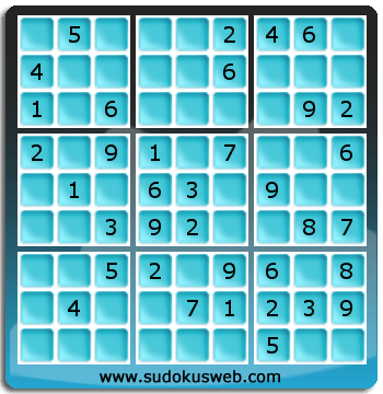 Nivel Facil de Sudoku Nivel Facil de Sudoku