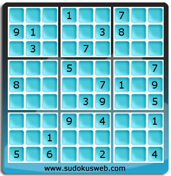 Nivel Dificil de Sudoku Nivel Dificil de Sudoku