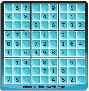 Sudoku de Nivell Molt Fàcil