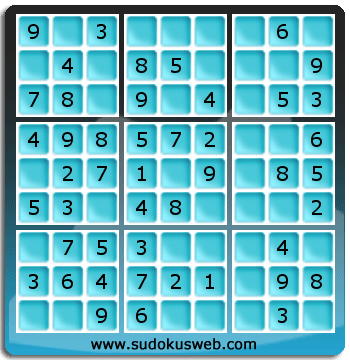 Sudoku de Nivell Molt Fàcil