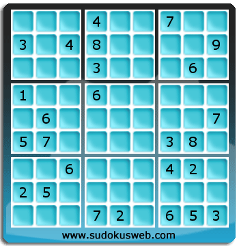 Sudoku von Fachmännischer höhe