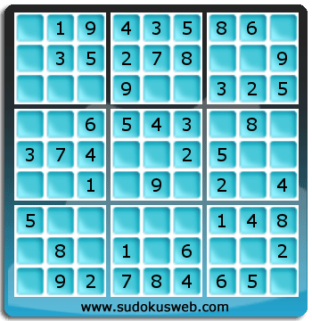 Very Easy Level Sudoku