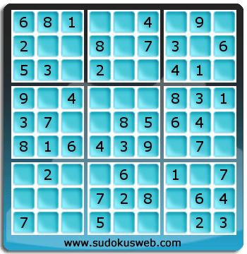 Sudoku de Nivel Muy Fácil