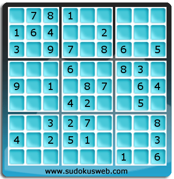 Nivel Facil de Sudoku