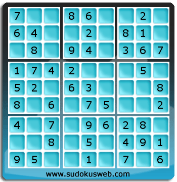 Sudoku de Nivel Muy Fácil