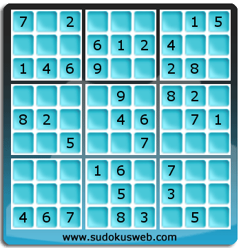 Sudoku von einfacher höhe