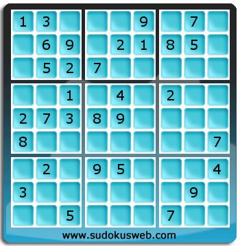 Sudoku von mittelmässiger höhe