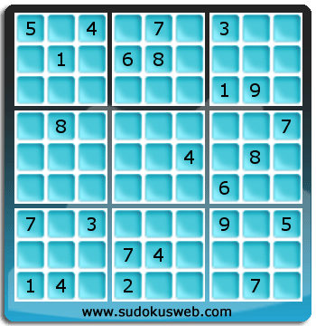 Sudoku von Fachmännischer höhe