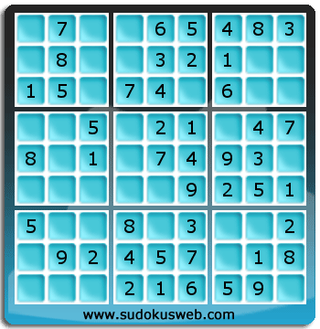 Sudoku von sehr einfacher höhe