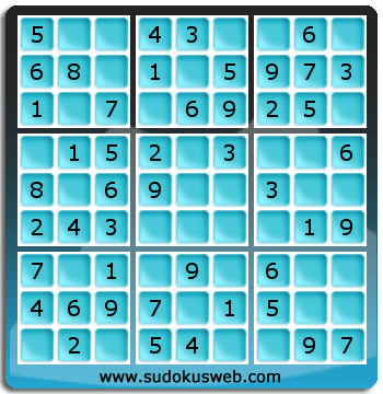 Sudoku von sehr einfacher höhe