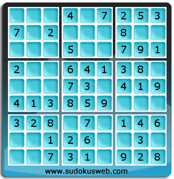 Sudoku de Nivell Molt Fàcil Sudoku de Nivell Molt Fàcil