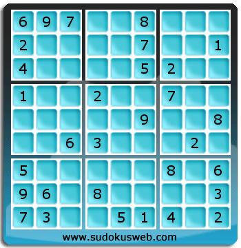 Sudoku von mittelmässiger höhe