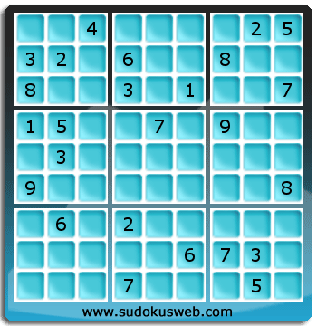 Sudoku von Fachmännischer höhe