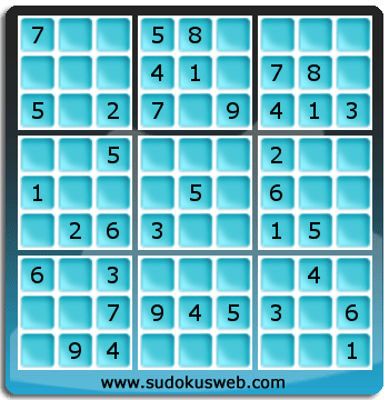 Nivel Facil de Sudoku