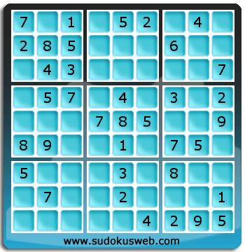 Nivel Facil de Sudoku