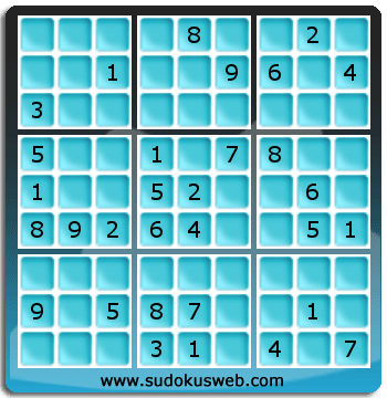 Sudoku von mittelmässiger höhe