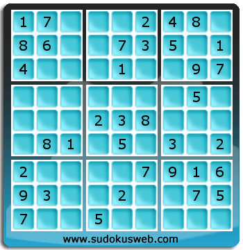 Sudoku von einfacher höhe