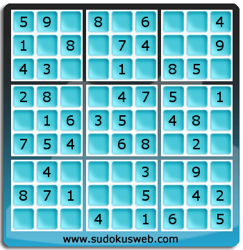 Sudoku de Niveau Très Facile