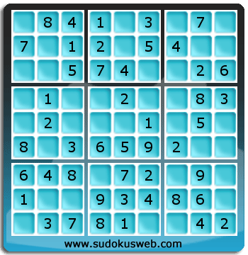 Sudoku de Nivell Molt Fàcil