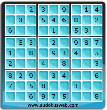 Sudoku von sehr einfacher höhe